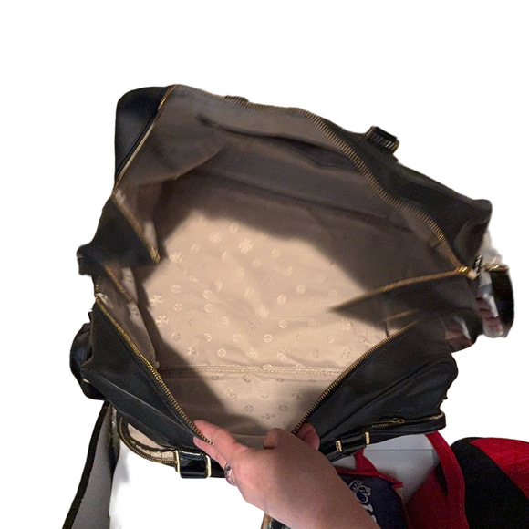 Tory Burch Black Leather Travel Bag - Picture 7 of 12